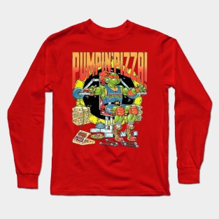 Pumpin' Pizza Long Sleeve T-Shirt